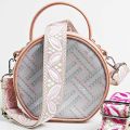 1 Piece 1.50inch Wide Adjustable Handbag Purse Strap Replacement Crossbody Shoulder Strap Magnolia Pattern Jacquarded   Strap. 