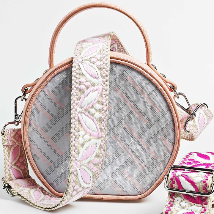 1%20Piece%201.50inch%20Wide%20Adjustable%20Handbag%20Purse%20Strap%20Replacement%20Crossbody%20Shoulder%20Strap%20Magnolia%20Pattern%20Jacquarded%20%20%20Strap%20-%20Image%206