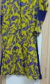dark blue & mehndi green colour combination shirt for women, medium in size, lawn for the summer collection. 