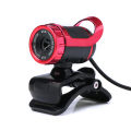Rotatable Night Vision Webcam USB High Definition Web Cam 360 Degree MIC Clip-on Computer PC Laptop Notebook Web Camera.