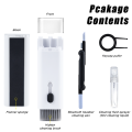 7-in-1 Computer Keyboard Cleaner Brush Screen cleaning Spray Bottle Set Earphones Cleaning Pen Cleaning Tools Keycap Puller. 