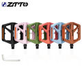 ZTTO Ultralight Pedal Mountain Road Bike Pedal Platform Nylon Pedals Sealed Bearings Footboard Cycling BMX Anti-slip Flat Pedals. 
