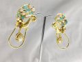Fancy Morni style earring for girls. 