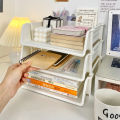 Fast Delivery, A4 Size Document Rack, A4 Document Tray, Document Storage Box Can Be Stacked in Layers.. 