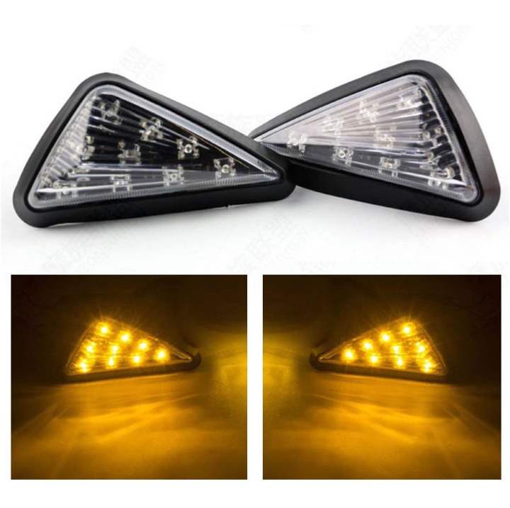 Universal Bike Indicator Blue Light LED Bulb Turn Signal Light for ...