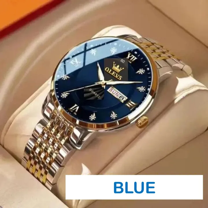 OLEVS%20Model%201020%20Men's%20Stainless%20Steel%20Watch%20-%20Image%203