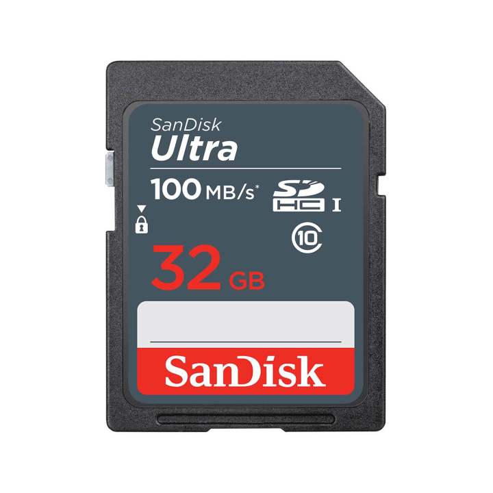 SanDisk 32GB Ultra SD Card UHS-I 100mb SDHC Memory Card
