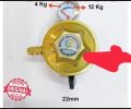 Innovative Appliance - LPG 22 mm gas regulator with meter display - Break Trend - Professional Quality. 