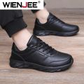 2025 Men Shoes Spring Autumn Waterproof Walking Sneakers Leisure Male Leather Sports Shoes Non-Slip Footwear. 