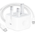 25W USB-C Power Adapter USB-C To Lightning Cable (A Grade) 3 pin Show for all iphone devices. 