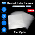 12 inch OPP Gel Recording Protective Sleeve for Turntable Player LP Vinyl Record Self Adhesive Records Bag 32.3cm*32cm 50PCS. 