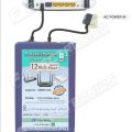 Original 12v Wifi Router Power Bank | 15000 Plus + Mah| 5 To 6 Hour Guranteed Backup A Net Power Bank for Router And Media. 