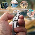 Pocket Folding Fruit Knife, Stainless Steel Outdoor Knife with Non-slip Handle for Kitchen Accessories. 