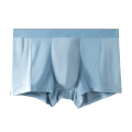 2PCS Men's briefs, summer thin, ice-silk, non-scarring, antibacterial boxers, comfortable, breathable bottoms. 