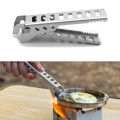Aluminium Anti-hot Alloy Clip Bowl Gripper Holder Camping Pot Pan Handle Kitchen Accessories.