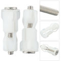 2pcs Top Fix Toilet Seat Screws Nut Cover Lid Pan Fixing WC Blind Hole Fitting Kits Replacement Toilet Seat Screws Bathroom Part. 