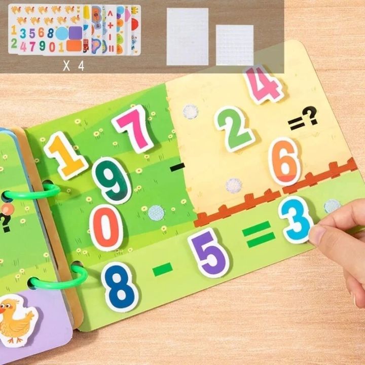 Learning%20Game%20Montessori%20Activity%20Book%20Paste%20Sticker%20Logical%20Life%20Ability%20Sorting%20Educational%20Matching%20Toddler%20For%20Kids%20Gift%20-%20Image%205
