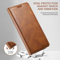 SUTENI Leather Wallet Flip Cover Mobile Phone Case Card Holder For iPhone 16 15 14 13 12 11 Pro Max Plus Mini SE3 XS XR. 