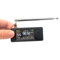 SI4732 V3 Mini Pocket 0.5-108mhz SSB AM FM HF SW MW Display All Band Receiver Radio With 2 Antenna Built-In Speaker. 
