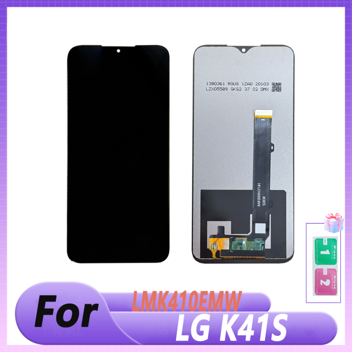 100% Tested TFT For LG K41S LCD Display Touch Screen Assembly Digitizer For LG K41s  LMK410EMW LCD Repair Parts
