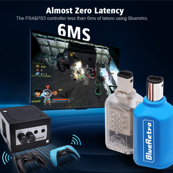 RetroScaler%20BlueRetro%20Wireless%20Controllers%20Adaptor%20For%20NGC%20GameCube%20Console%20to%20PS3%20PS4%20PS5%20Switch%20Pro%20Gamesir%20T4%20Pro%20Contorller%20-%20Image%205