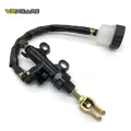 Motorcycle Rear Brake Pump  Foot Hydraulic Refit Rear Brake Master Cylinder Pump For Suzuki Kawasaki Honda Yamaha. 