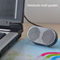Hotel Portable Laptop Wired Mini Speaker Replacement Universal Computer USB Powered Soundbox Computers Accessories.