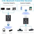 Bluetooth Transmitter And Receiver 2 In 1 Adapter. 