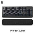 Mousepad Ergonomic Keyboard Mouse Wrist Rest Office Typing Protection Relax Wrist Memory Foam Mouse Pad Computer Laptop Desk Mat. 
