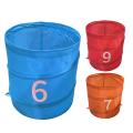 Foldable Outdoor Golf Chipping Game Bucket Golf Game Storage Bucket Portable Organizer Ball Sport Equipment For Lawn Park Beach.