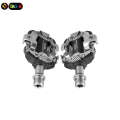 Mountain bike cleats carbon racework pedals X-M8100. 