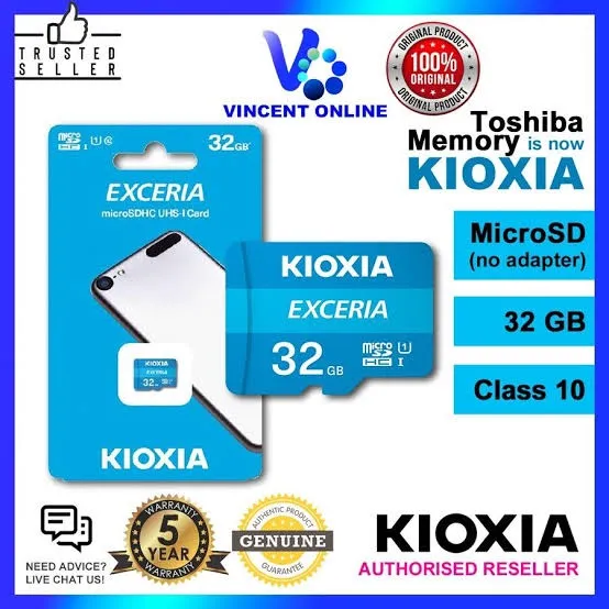 KIOXIA%20Exceria%2032%20gb%20Memory%20Card%20Best%20for%20All%20Android%20Mobiles%20and%20Camera,100%25%20Original%20Quality%20100%20MBs%20Data%20Reading%20speed,Waterproof%20Memory%20card%20for%20Android%20Mobiles/Tablets/Computer%20-%20Image%204