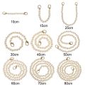 8mm Pearl Strap for Handbags - DIY Purse Handle Replacement and Shoulder Chain. 