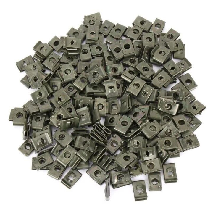 100Pcs-10Pc%20Mixed%20Car%20Metal%20Screw%20Tapping%20Fastener%20Clip%20U-Type%20Clip%20with%20Screw%20Anti-rust%20Protection%20Clip%20Screw%20Buckle%20Iron%20Sheet%20-%20Image%205
