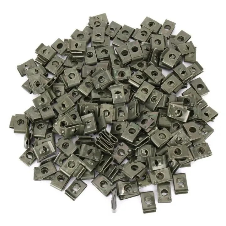100Pcs-10Pc%20Mixed%20Car%20Metal%20Screw%20Tapping%20Fastener%20Clip%20U-Type%20Clip%20with%20Screw%20Anti-rust%20Protection%20Clip%20Screw%20Buckle%20Iron%20Sheet%20-%20Image%205