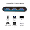 2 in 1 out 2 Ports VGA Switcher Splitter 2 Ways VGA Video Switch Adapter Converter Box for PC TV Laptop Monitor Accessories.