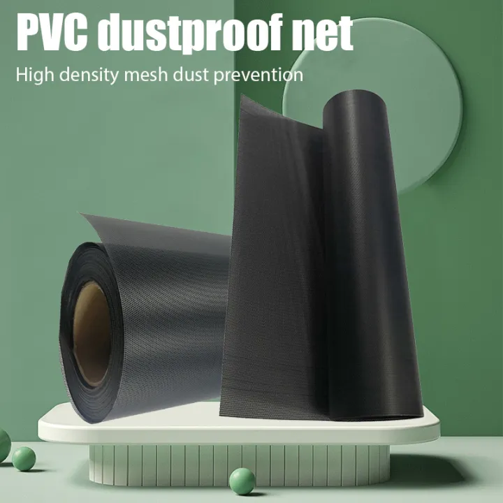 Pvc Computer Case 1m Computer Mesh 30CM DIY PVC PC Case Fan Cooler Black Dust Filter ...
