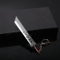 Final Fantasy Remake Cloud Strife Buster Sword Keychain Zack Fair Weapon Sword of Armor Break Key Ring For Fans Jewelry. 