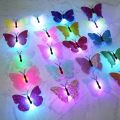 Premium Quality Butterfly LED Wall Light – Color Changing 3D Sticker | 1 Piece. 