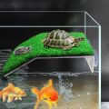 Turtle Basking Platform Resting Simulation Habitat Lawn Ramp Tortoise Dock Floating Island Reptile Terrarium Aquarium Accessory. 