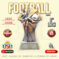 ⚽ Football Best Player Award (8" Inch) Tournament Trophy.