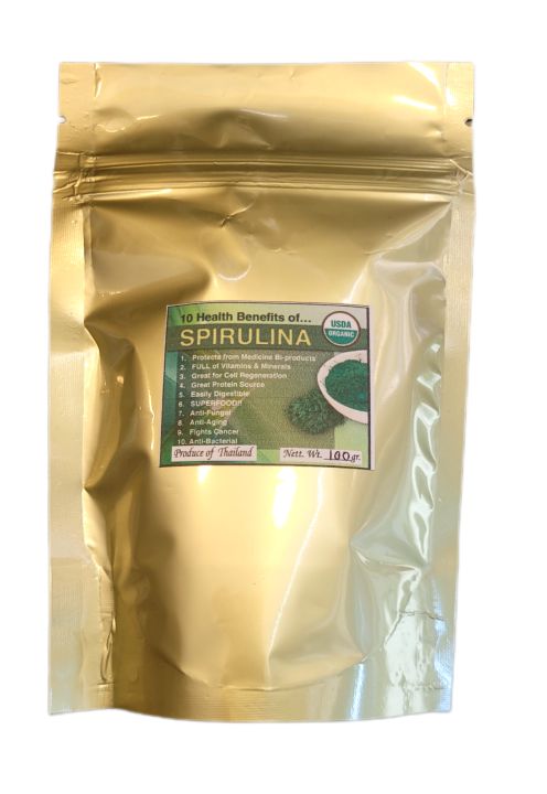 Spirulina Powder (100g, Pack of 1) | For Men & Women | Natural Superfood | Rich in Protein, Vitamins & Minerals | Boost Energy & Immunity