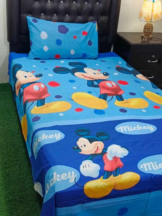 Pure%20Comfort,%20Every%20Night:%20100%25%20Cotton%20Single%20Bed%20Sheet%20for%20Kids%20Single%20Bedsheets%20Cartoon%20Printed%20Bedsheet%20-%20Image%202