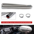 60cm - 300cm Air Diesel Parking Heater Stainless Steel Exhaust Pipe Tube Gas Vent Hose Car Truck VAN With 24mm Bore Car Muffler.