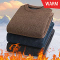Spring Autumn 100% Pure Merino Wool Pullover Sweater Men O-neck Long-sleeve Cashmere Knitwear Female Clothing Grace.