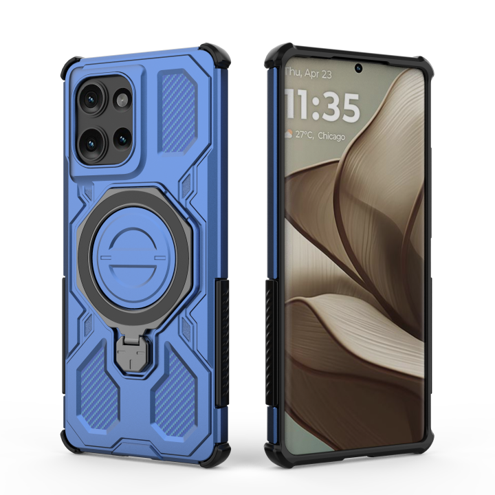 Magnetic%20Phone%20Case%20With%20Ring%20Holder%20Kickstand%20For%20Magsafe%20Motorola%20Moto%20Edge%2050%20Pro%2060%20Fusion%205G%20Hard%20Carbon%20Protect%20Cover%20-%20Image%203