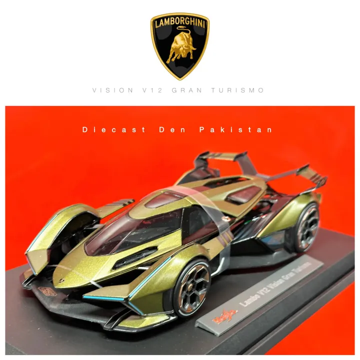 Lambo%20V12%20Vision%20Gran%20Turismo%201:18%20Scale%20Diecast%20Model%20Toy%20car%20by%20Maisto%20-%20Image%203