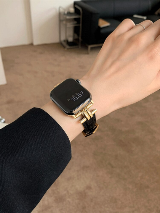 Luxury%20Gold%20Metal%20Real%20Leather%20Band%20For%20IWatch%20Series%208%207%206%205%204%203%20SE%20Women%20Slim%20Strap%20For%20Apple%20Watch%2041mm%2040mm%2038mm%2045%2042%2044%2049%20-%20Image%206