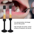 Composite Resin Dental Material Fill Teeth Resin Light Curing Composite Resin Dental Syringe Fill Teeth Health Care.