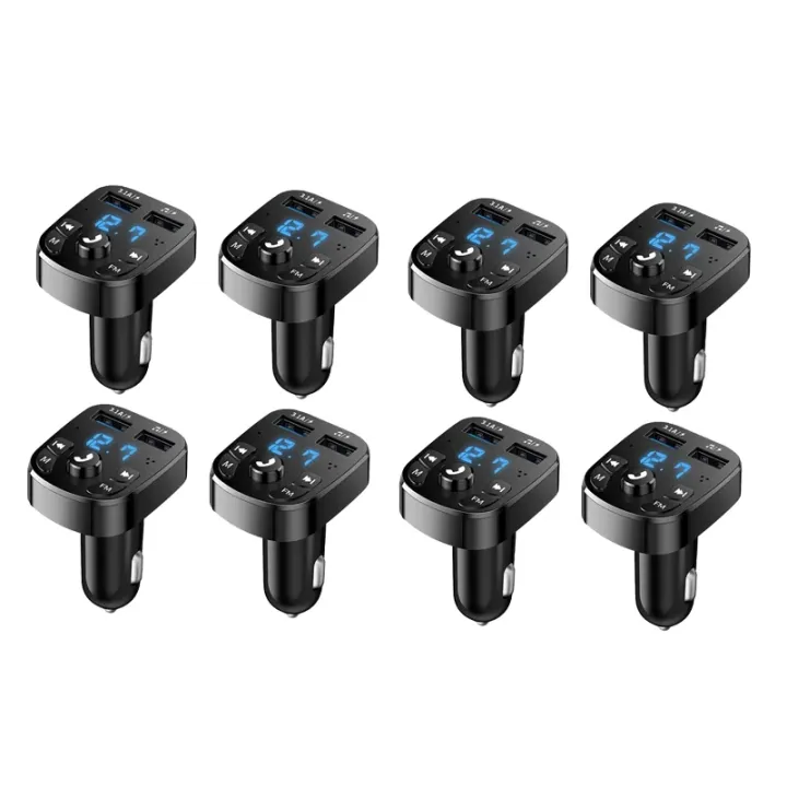 1/12pcs%20Car%20Mp3%20Player%20Dual%20USB%20Fast%20Charger%20Bluetooth%20Receiver%20Compatible%20With%205.0%20Fm%20Transmitter%20USB%20Flash%20Drive%20Plug%20Car%20Kit%20-%20Image%207